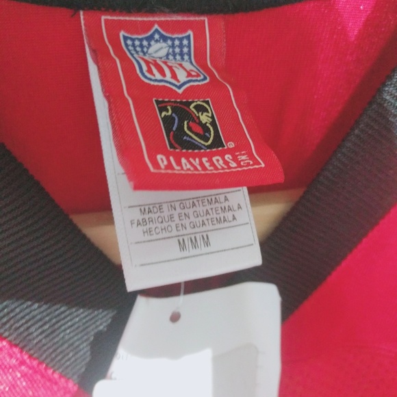 NWT Falcons Michael Vick NFL Jersey Red - Picture 3 of 8